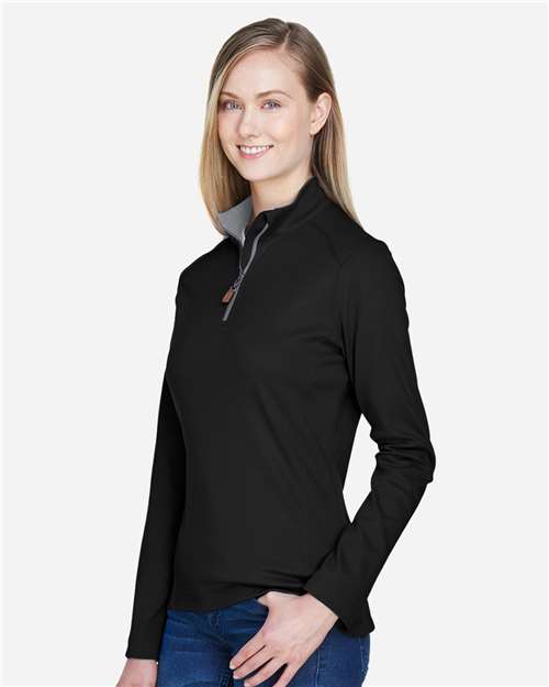 Devon & Jones Women's DRYTEC20™ Performance Quarter-Zip Pullover thumbnail 6