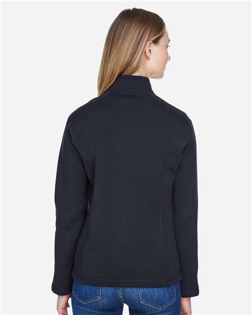 Devon & Jones Women's Bristol Full-Zip Sweater Fleece Jacket thumbnail 5
