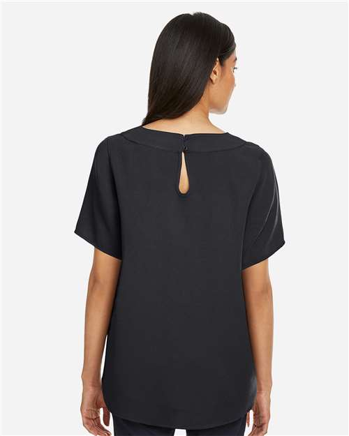 Devon & Jones Women's Perfect Fit™ Boat Neck Blouse thumbnail 5