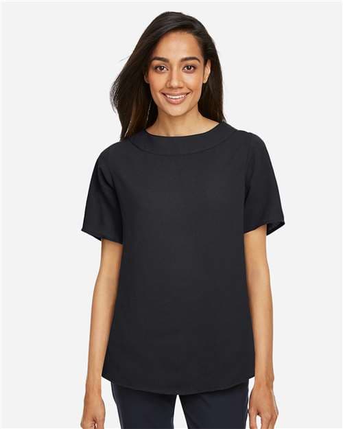 Devon & Jones Women's Perfect Fit™ Boat Neck Blouse thumbnail 2