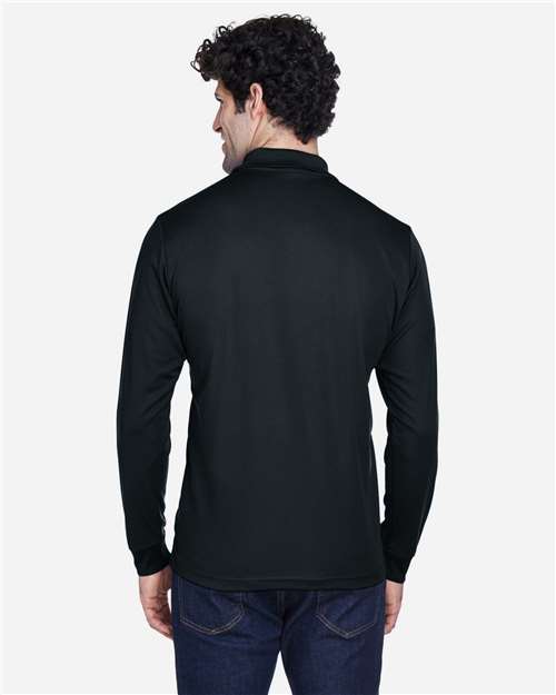 CORE365 Men's Pinnacle Performance Long Sleeve Piqué Polo thumbnail 5