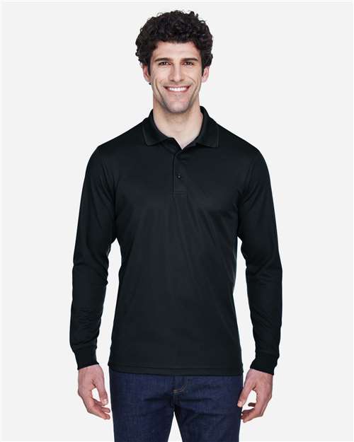 CORE365 Men's Pinnacle Performance Long Sleeve Piqué Polo thumbnail 2