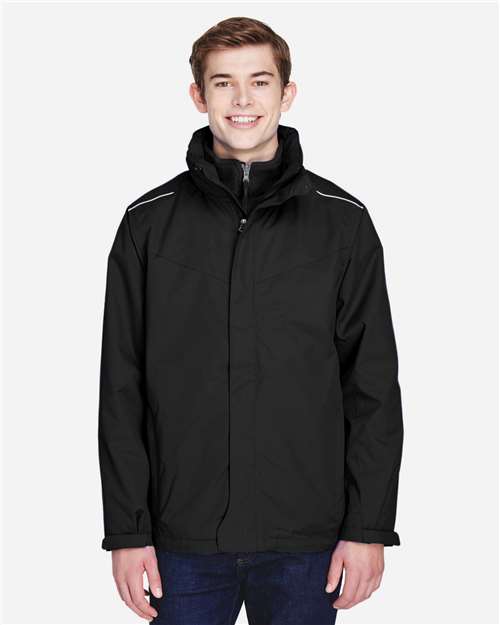 CORE365 Men's Region 3-in-1 Jacket with Fleece Liner thumbnail 2