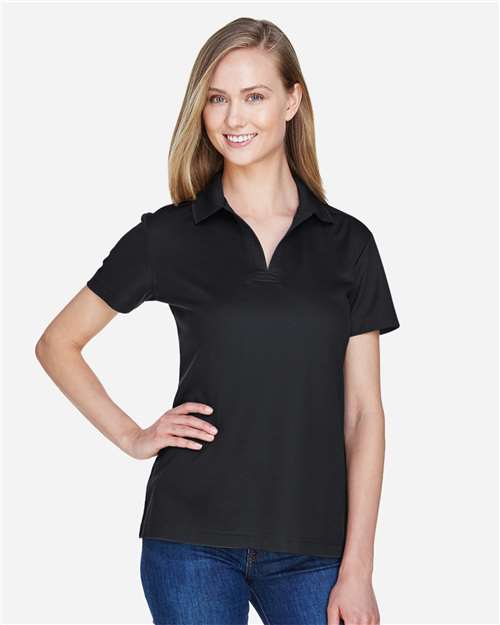 Devon & Jones Women's CrownLux Performance® Plaited Polo thumbnail 2