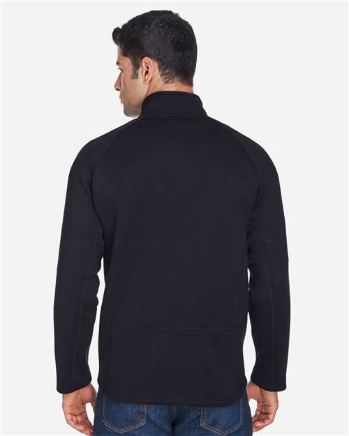 Devon & Jones Unisex Bristol Sweater Fleece Quarter-Zip Pullover thumbnail 5