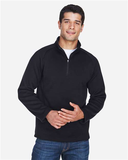 Devon & Jones Unisex Bristol Sweater Fleece Quarter-Zip Pullover thumbnail 2