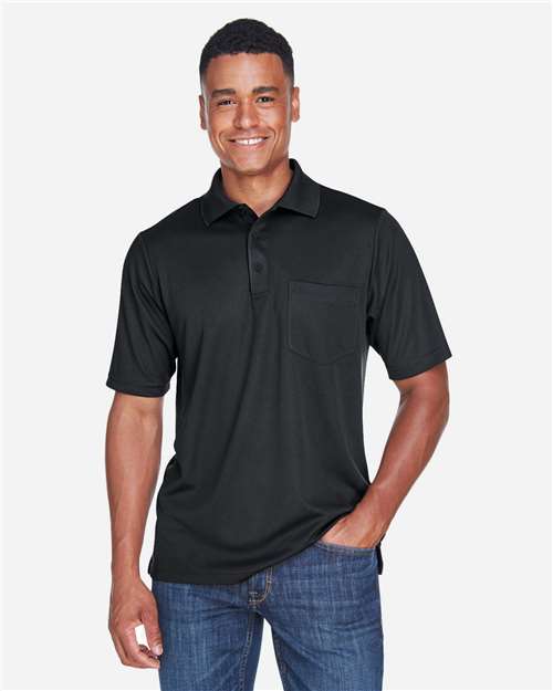 CORE365 Men's Origin Performance Piqué Polo with Pocket thumbnail 2