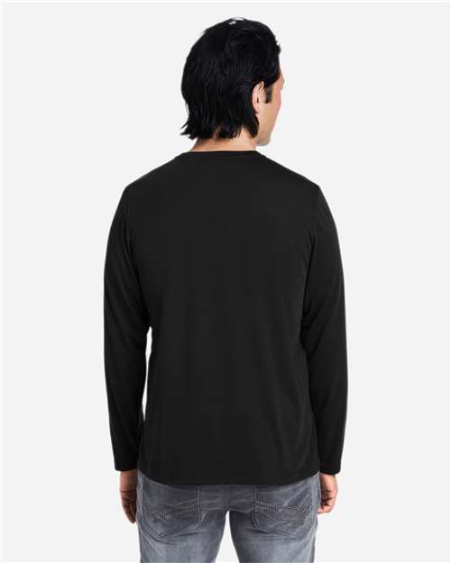 CORE365 Unisex Fusion ChromaSoft™ Performance Long Sleeve T-Shirt thumbnail 5