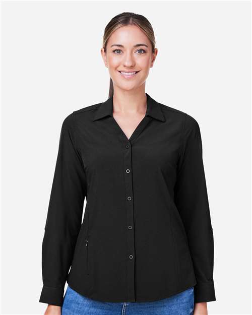 CORE365 Women's Ultra UVP® Marina Shirt thumbnail 2