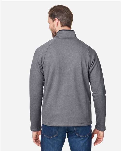 CORE365 Men's Venture Heathered Stripe Full-Zip Jacket thumbnail 5