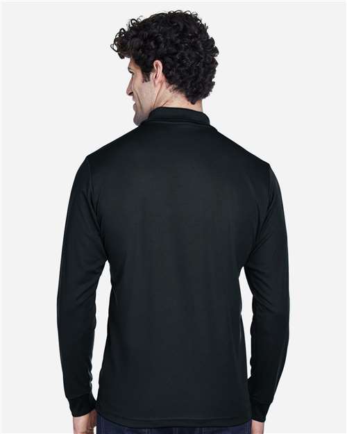 CORE365 Men's Tall Pinnacle Performance Long Sleeve Piqué Polo thumbnail 5