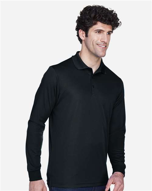 CORE365 Men's Tall Pinnacle Performance Long Sleeve Piqué Polo thumbnail 6