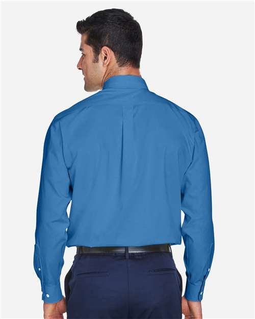 Devon & Jones Men's Crown Collection® Oxford Woven Dress Shirt thumbnail 5