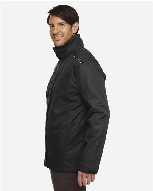 CORE365 Men's Tall Region 3-in-1 Jacket with Fleece Liner thumbnail 6