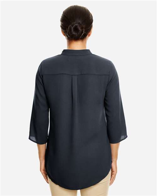 Devon & Jones Women's Perfect Fit™ Three-Quarter Sleeve Crepe Tunic thumbnail 4