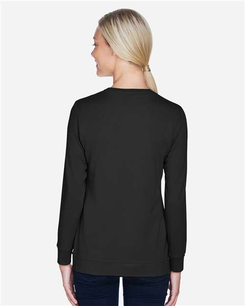 Devon & Jones Women's Perfect Fit™ Ribbon Cardigan thumbnail 5