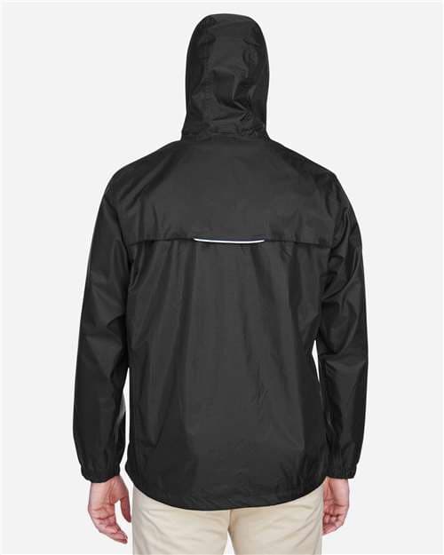 CORE365 Men's Climate Seam Sealed Lightweight Variegated Ripstop Jacket thumbnail 5