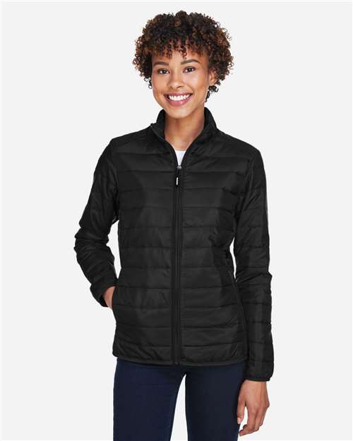 CORE365 Women's Prevail Packable Puffer Jacket thumbnail 2