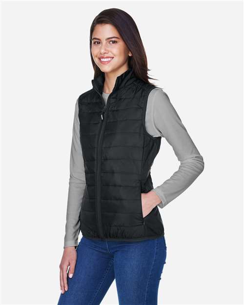 CORE365 Women's Prevail Packable Puffer Vest thumbnail 6