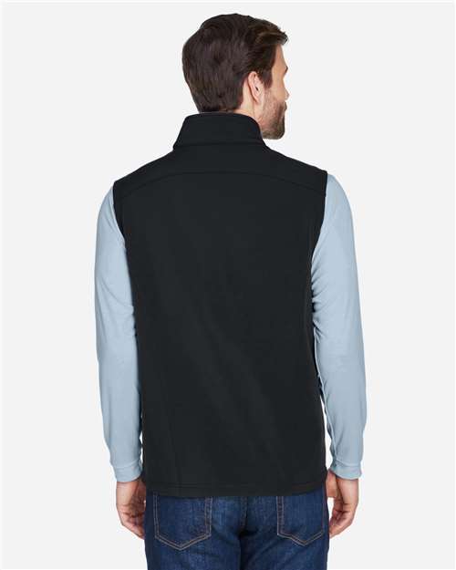 CORE365 Men's Cruise Two-Layer Fleece Bonded Soft Shell Vest thumbnail 5
