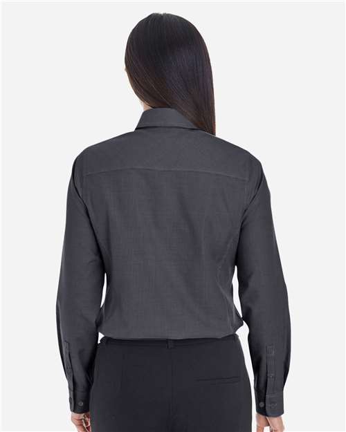 Devon & Jones Women's Crown Collection® Royal Dobby Woven Dress Shirt thumbnail 4