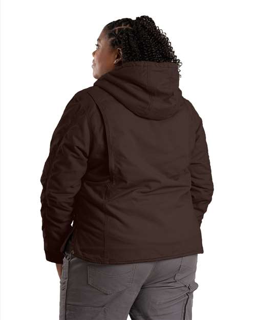 Berne Apparel Women's Softstone Hooded Coat thumbnail 4