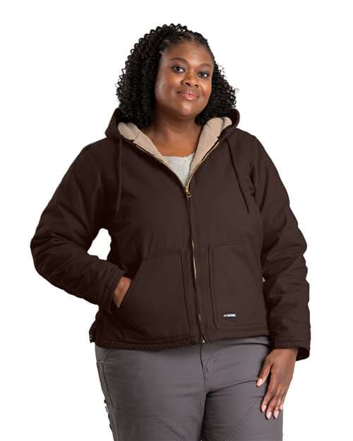 Berne Apparel Women's Softstone Hooded Coat thumbnail 2