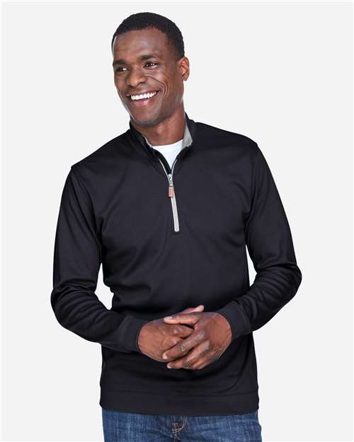 Devon & Jones Men's DRYTEC20™ Performance Quarter-Zip Pullover thumbnail 2