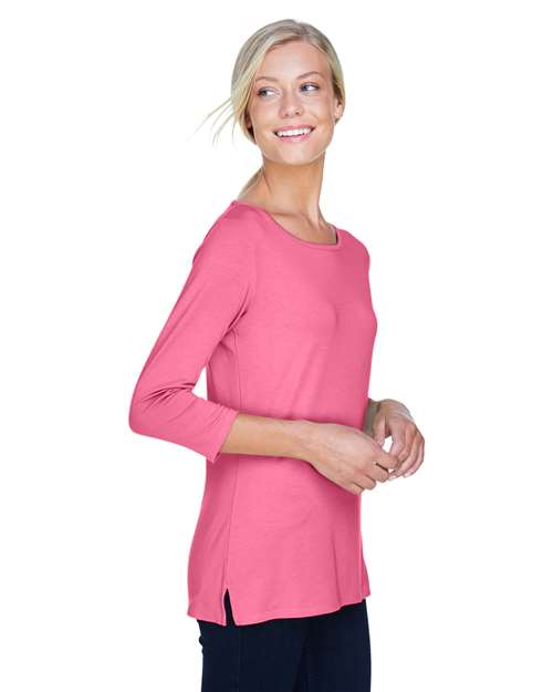 Devon & Jones Women's Perfect Fit™ Ballet Bracelet-Length Knit Top thumbnail 6