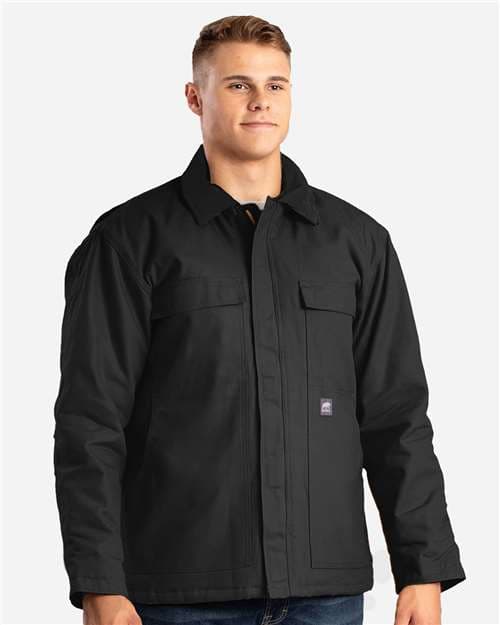 Berne Apparel Men's Tall Heritage Cotton Duck Chore Jacket thumbnail 2