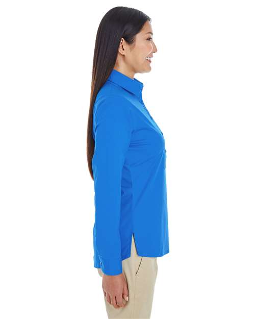Devon & Jones Women's Perfect Fit™ Half-Placket Tunic Dress Shirt thumbnail 5