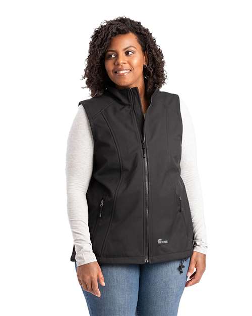 Berne Apparel Women's Highland Soft Shell Vest thumbnail 2
