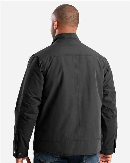 Berne Apparel Men's Highland Quilt-Lined Micro-Duck Jacket thumbnail 3