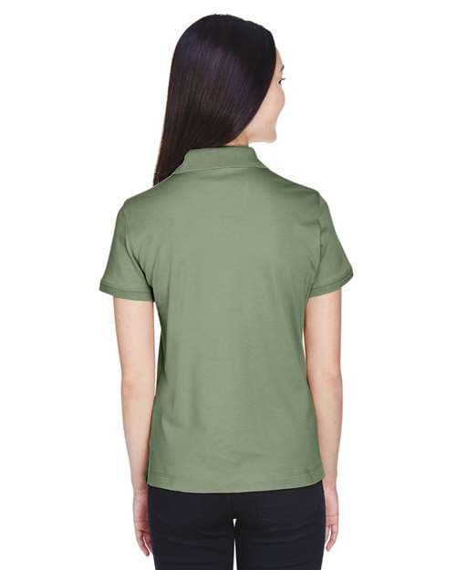 Devon & Jones Women's Perfect Pima Interlock Polo thumbnail 5