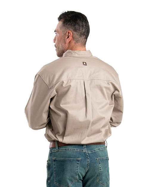 Berne Apparel Men's Flame-Resistant Button-Down Work Shirt thumbnail 3