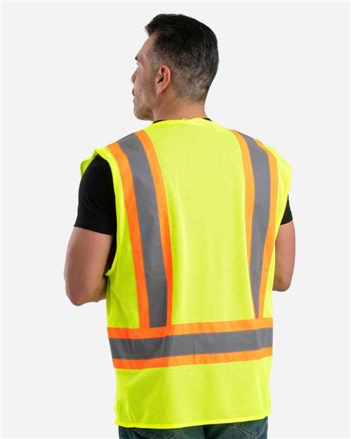 Berne Apparel Men's Hi-Vis Class 2 Multi-Color Vest thumbnail 5