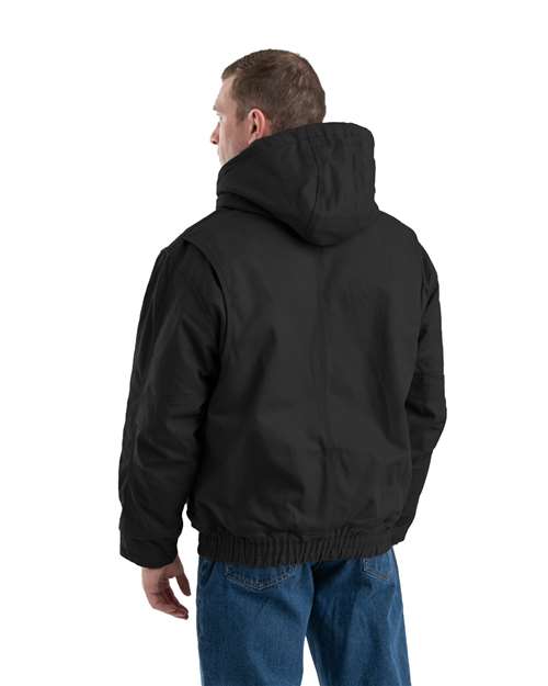 Berne Apparel Men's Tall Flame-Resistant Hooded Jacket thumbnail 3