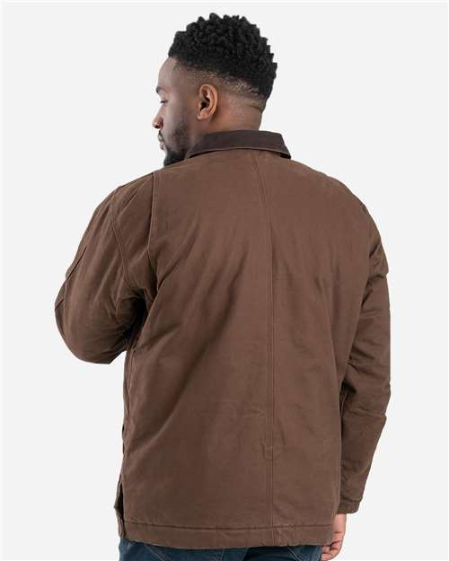 Berne Apparel Men's Highland Washed Chore Jacket thumbnail 4