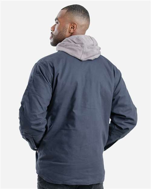 Berne Apparel Men's Throttle Hooded Shirt Jacket thumbnail 4