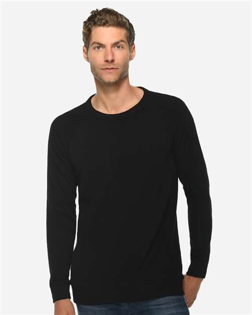 Lane Seven Unisex French Terry Crewneck Sweatshirt thumbnail 2