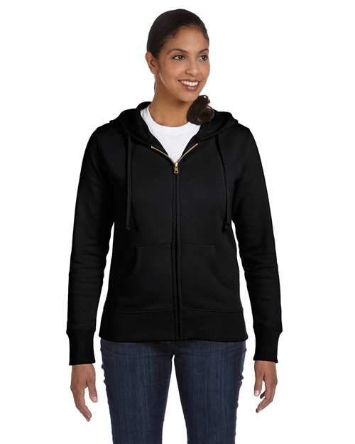 econscious Women's Full-Zip Hooded Sweatshirt thumbnail 2
