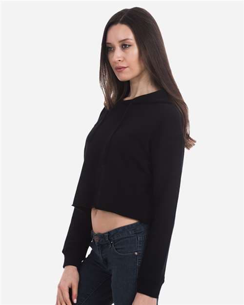 Lane Seven Women's Cropped Hoodie Sweatshirt thumbnail 6