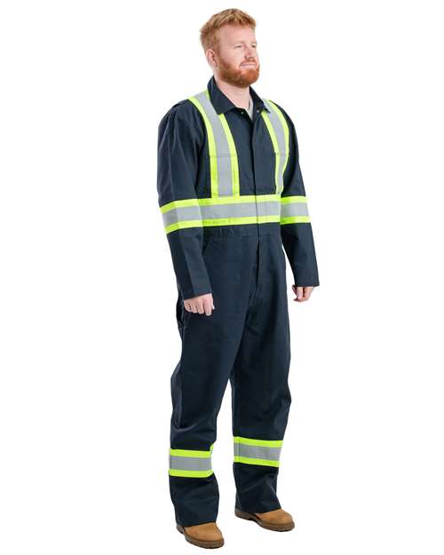 Berne Apparel Men's Safety Striped Unlined Coverall thumbnail 4