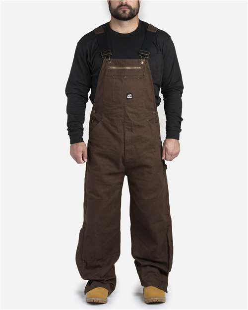 Berne Apparel Men's Acre Unlined Washed Bib Overall thumbnail 2