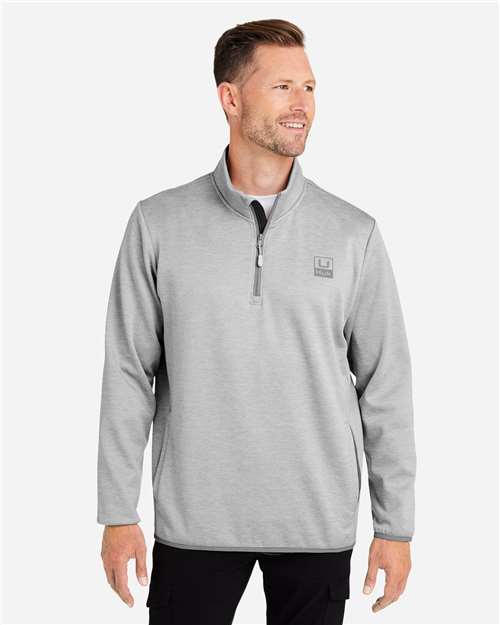 HUK Men's Coldfront+ Quarter-Zip Pullover thumbnail 2