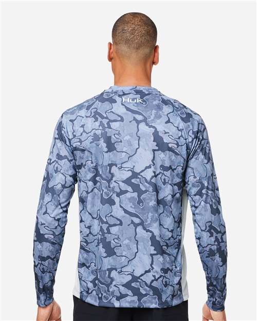 HUK Unisex LoPro Camo Long Sleeve T-Shirt thumbnail 5