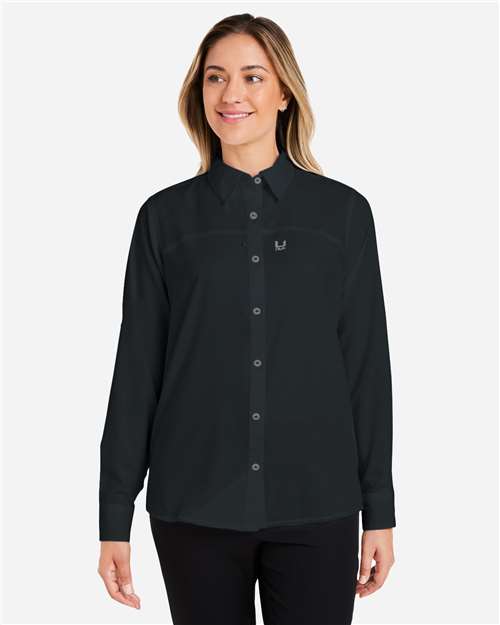 HUK Women's Tide Point Shirt thumbnail 2