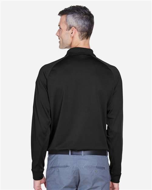 Harriton Men's Advantage Long Sleeve Tactical Polo thumbnail 5
