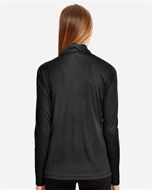 Team 365 Women's Zone Performance Quarter-Zip Pullover thumbnail 4