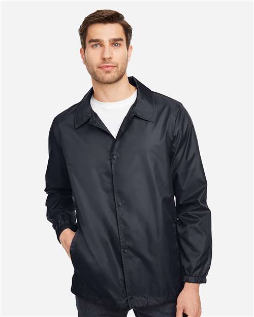 Team 365 Unisex Zone Protect Coaches Jacket thumbnail 2